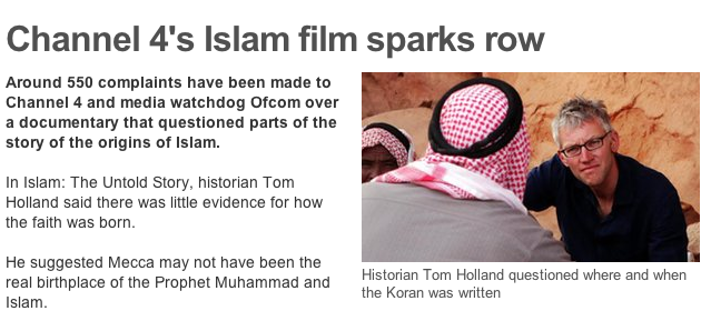 Britain: Islam Documentary Cancelled Amid Threats of Physical Violence