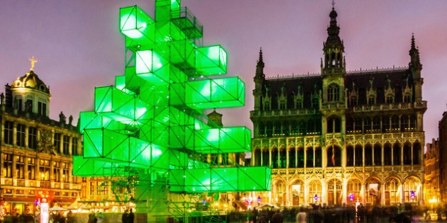 Belgium: Jihad on Christmas Trees